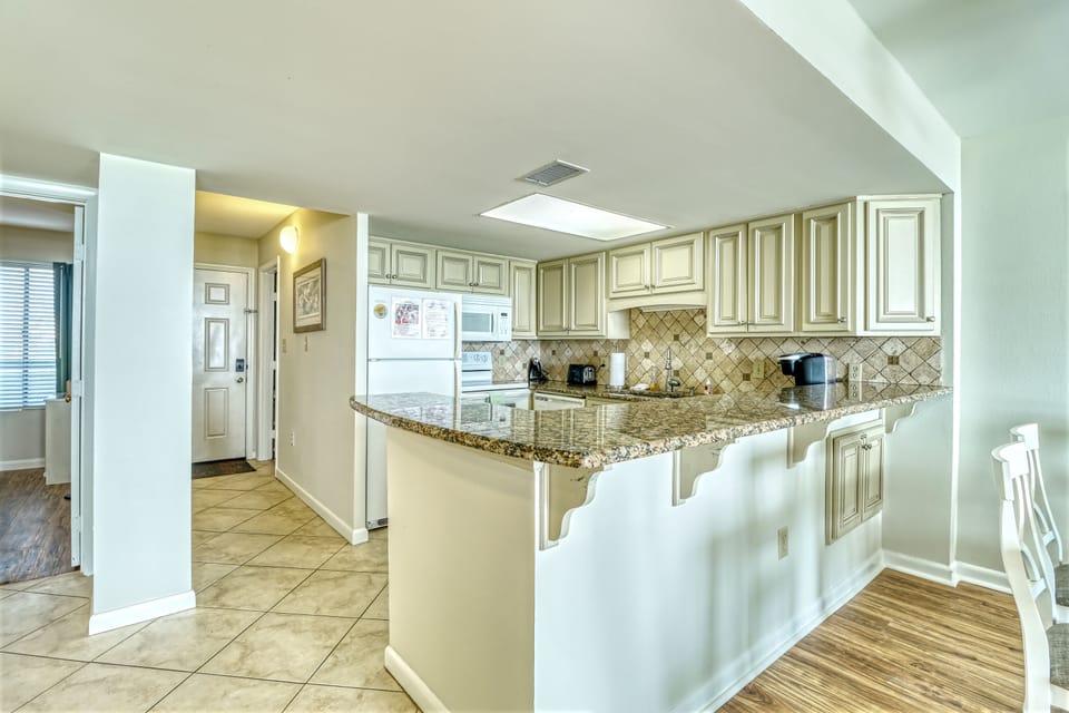 Stocked kitchen