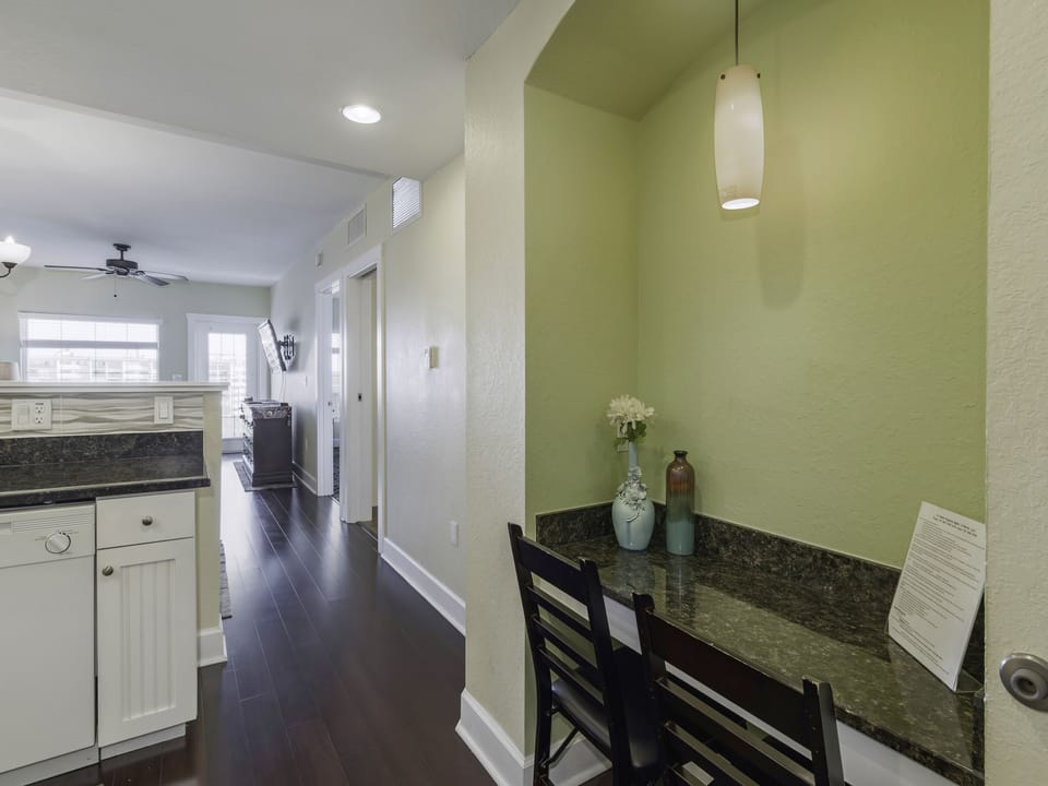 Work station in the kitchen
