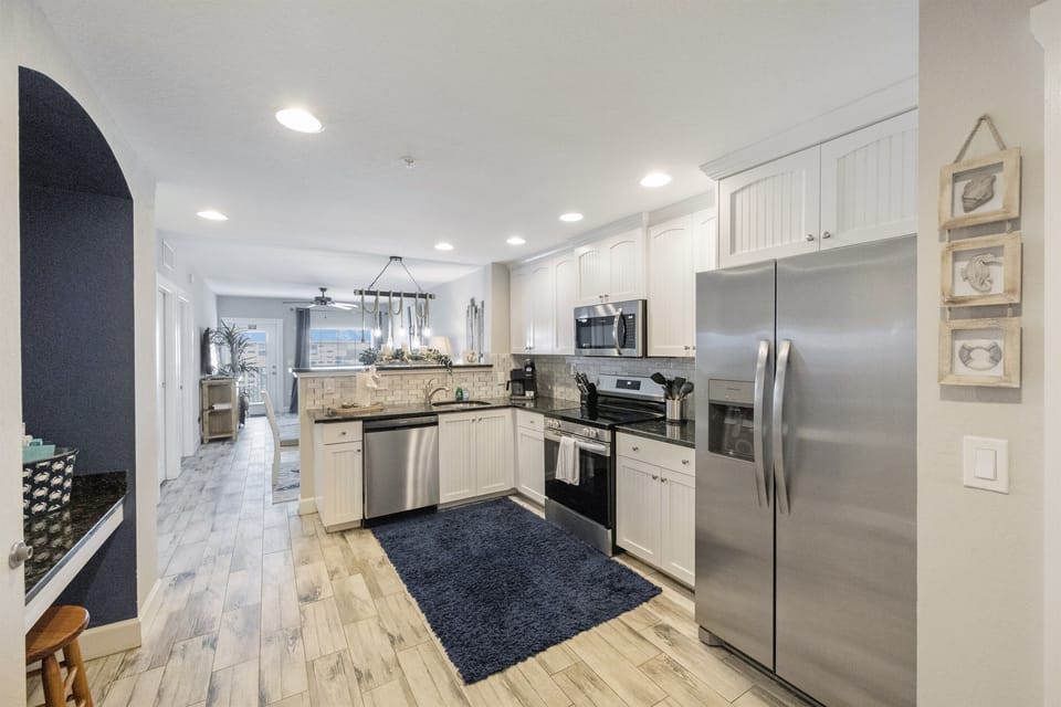 Fully equipped kitchen