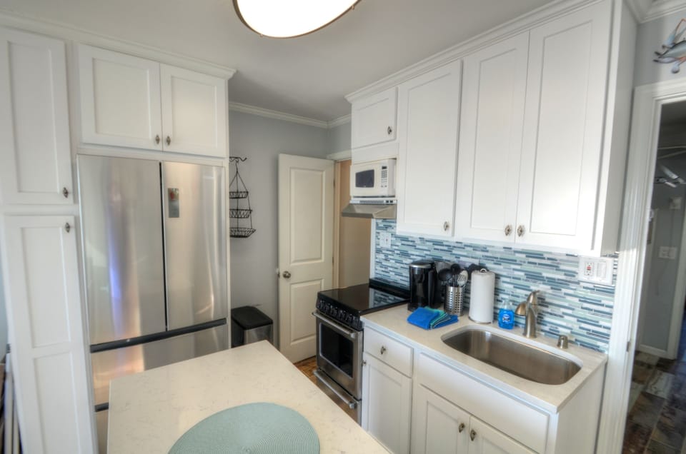 Fully equipped kitchen with all of the essentials!  
