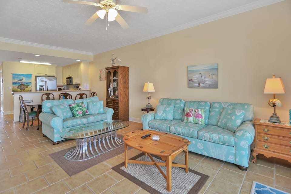 Living Room with Sleeper Sofa