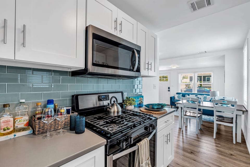 kitchen touch of coastal charm