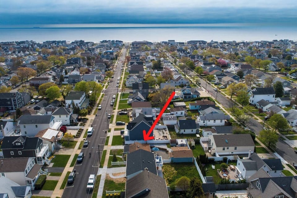 Just blocks from the beach