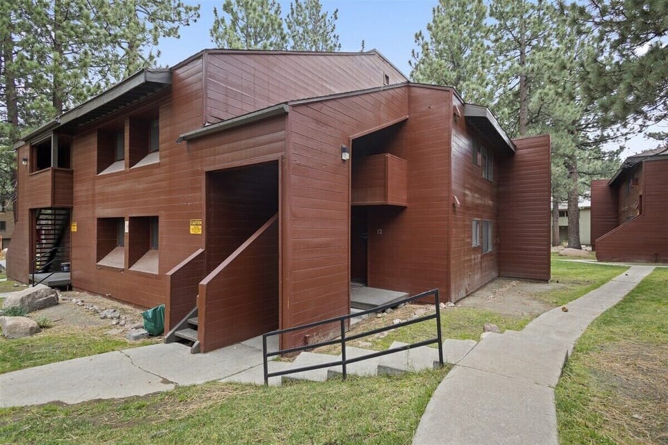 Building, Condo is upstairs