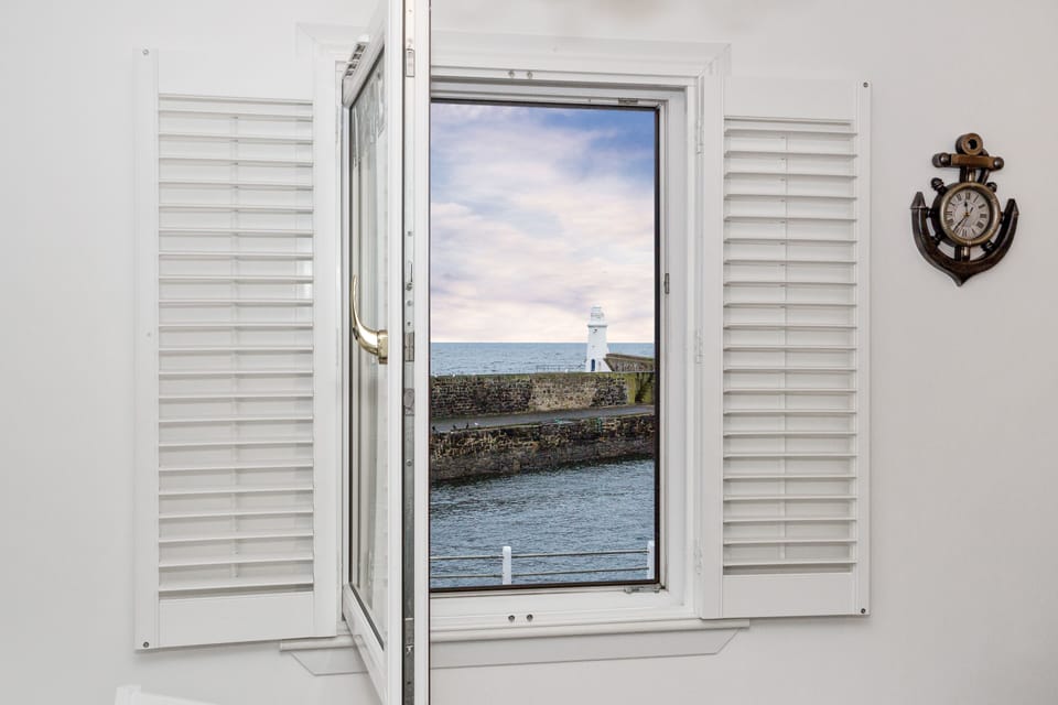 The view via the Lounge window 