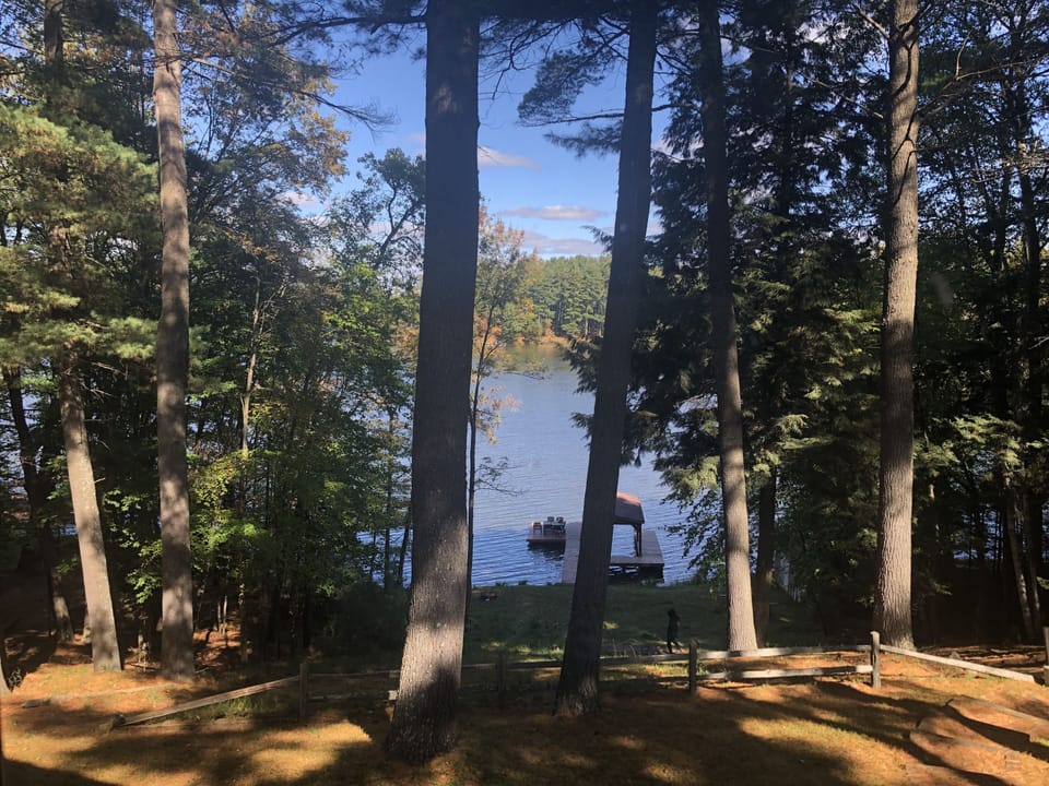 View from 3 season porch! 