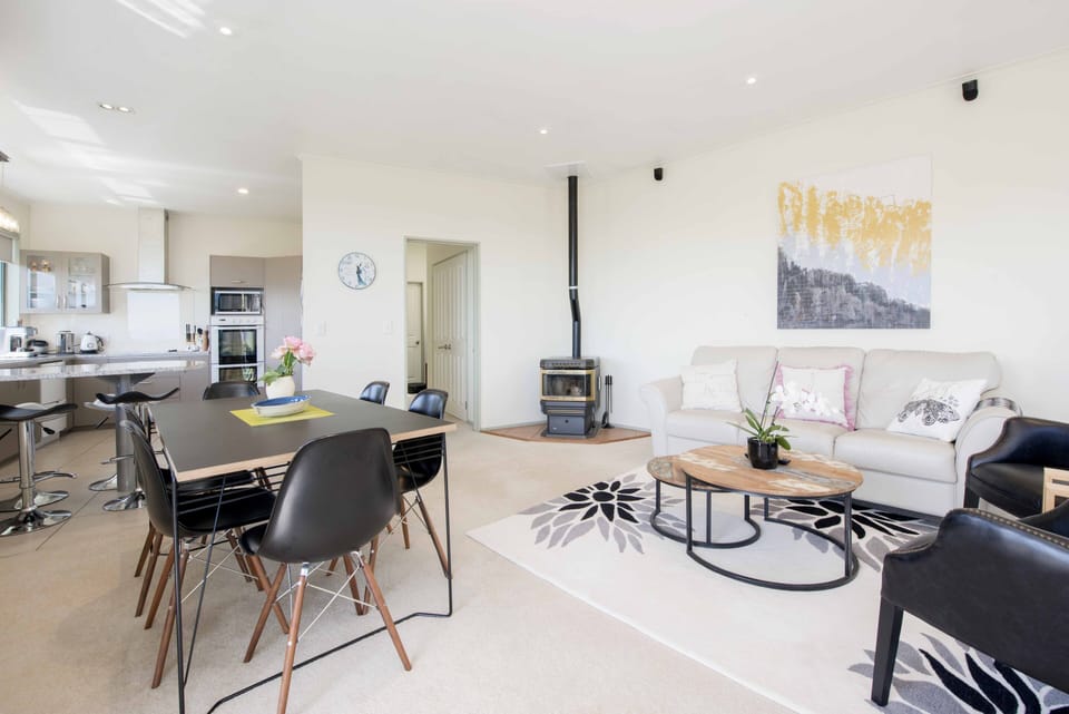 Open Living, Dinning & Kitchen area