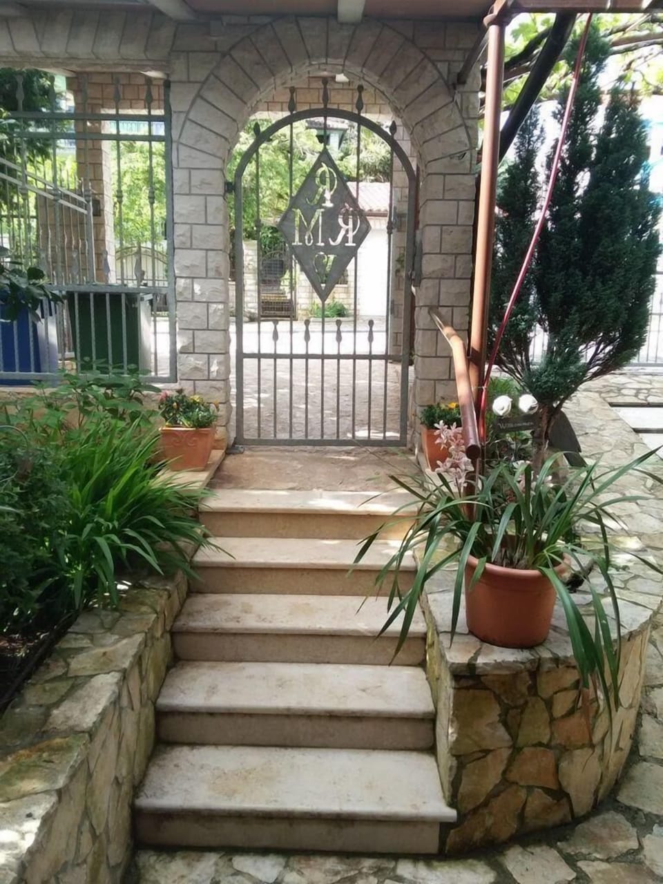Exterior detail