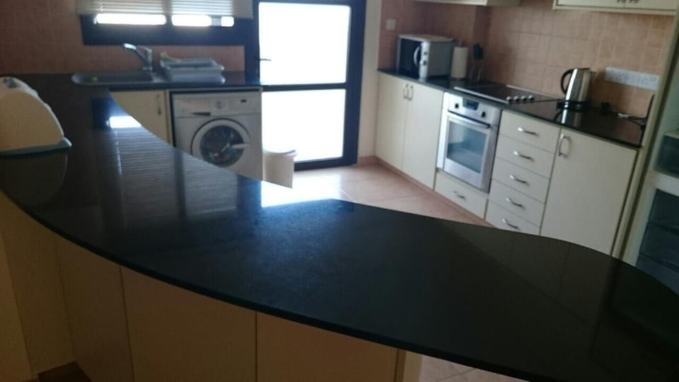 Kitchen with access to balcony