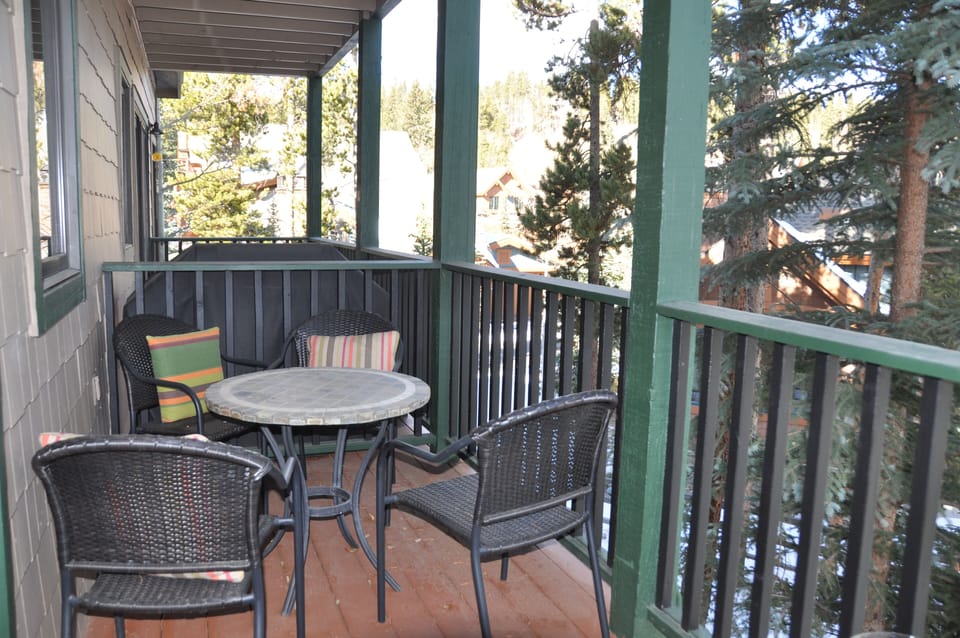 Deck off living area