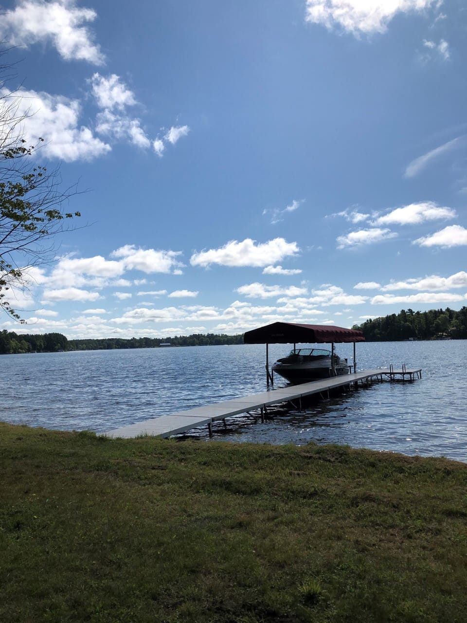 Dock and lake view