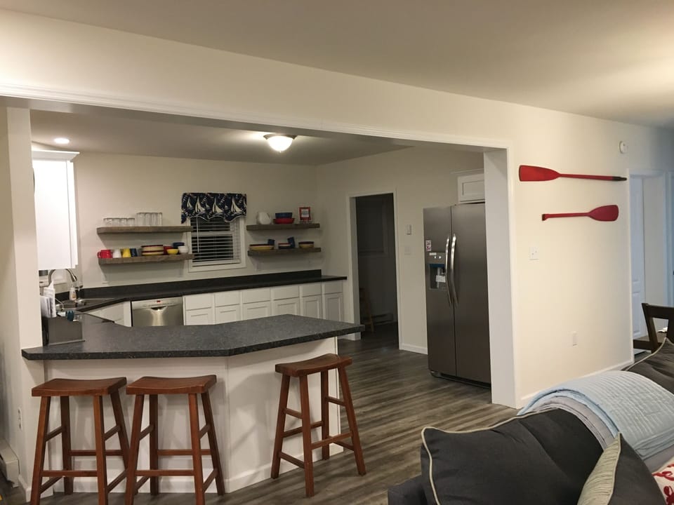 Kitchen view from the living area