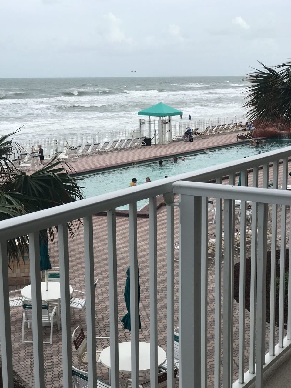 Taken from balcony