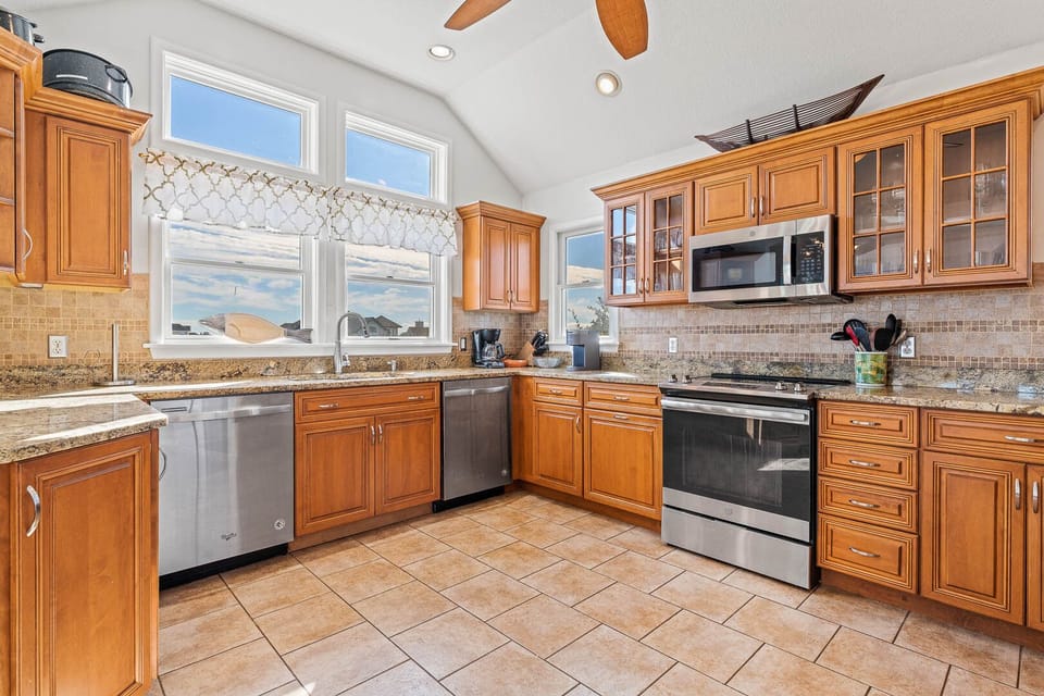 Large Modern Kitchen on Third Level