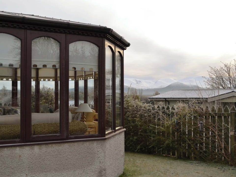 Rear garden area | Rowan Cottage, Aviemore