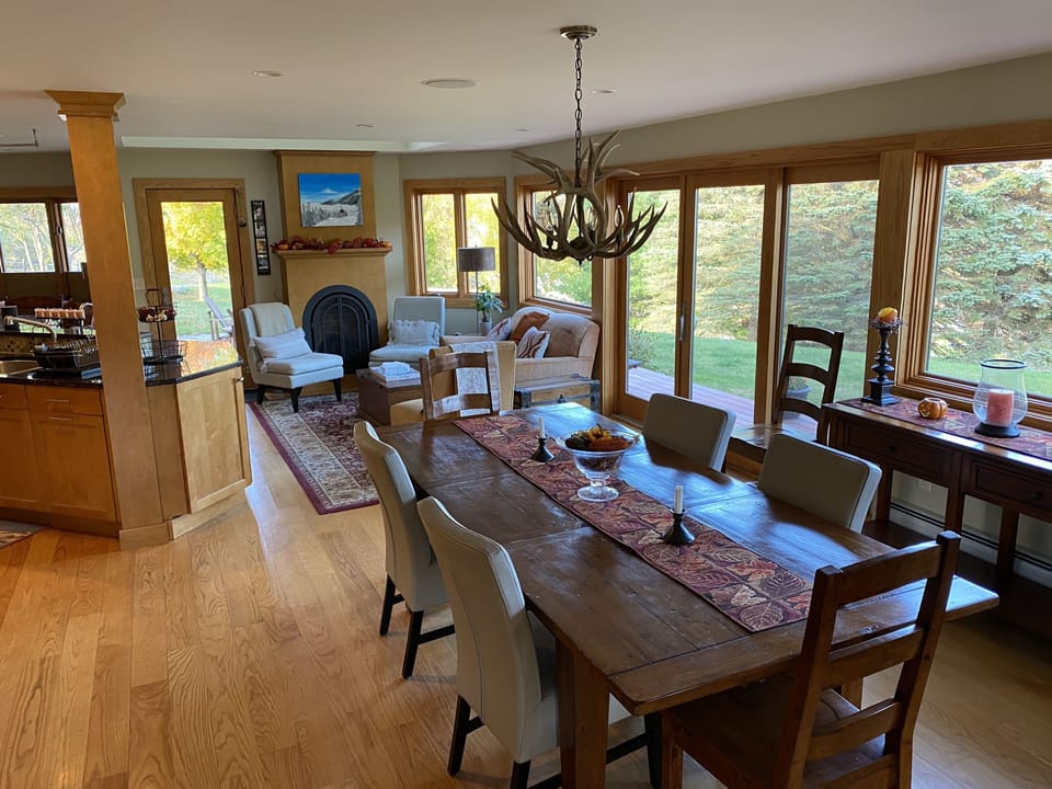 Living Room and Sitting Area