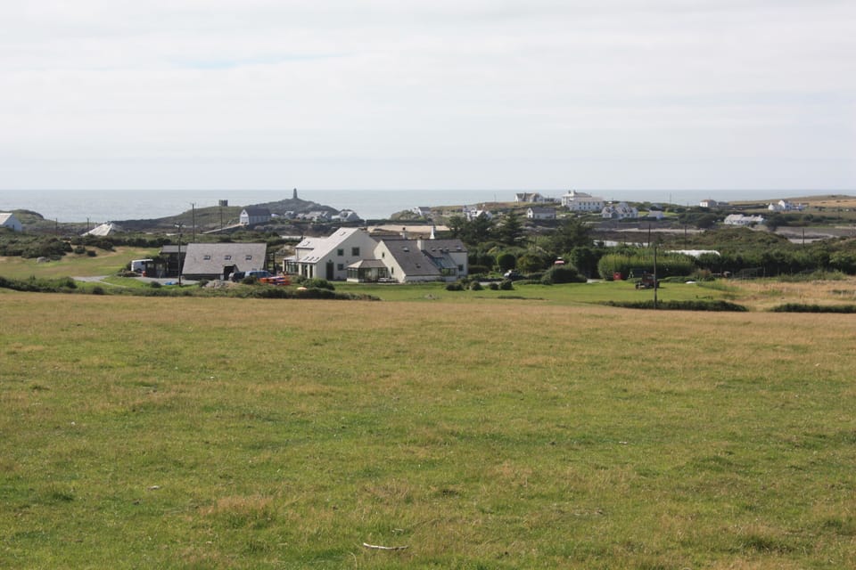View from house towards Rhoscolyn beach