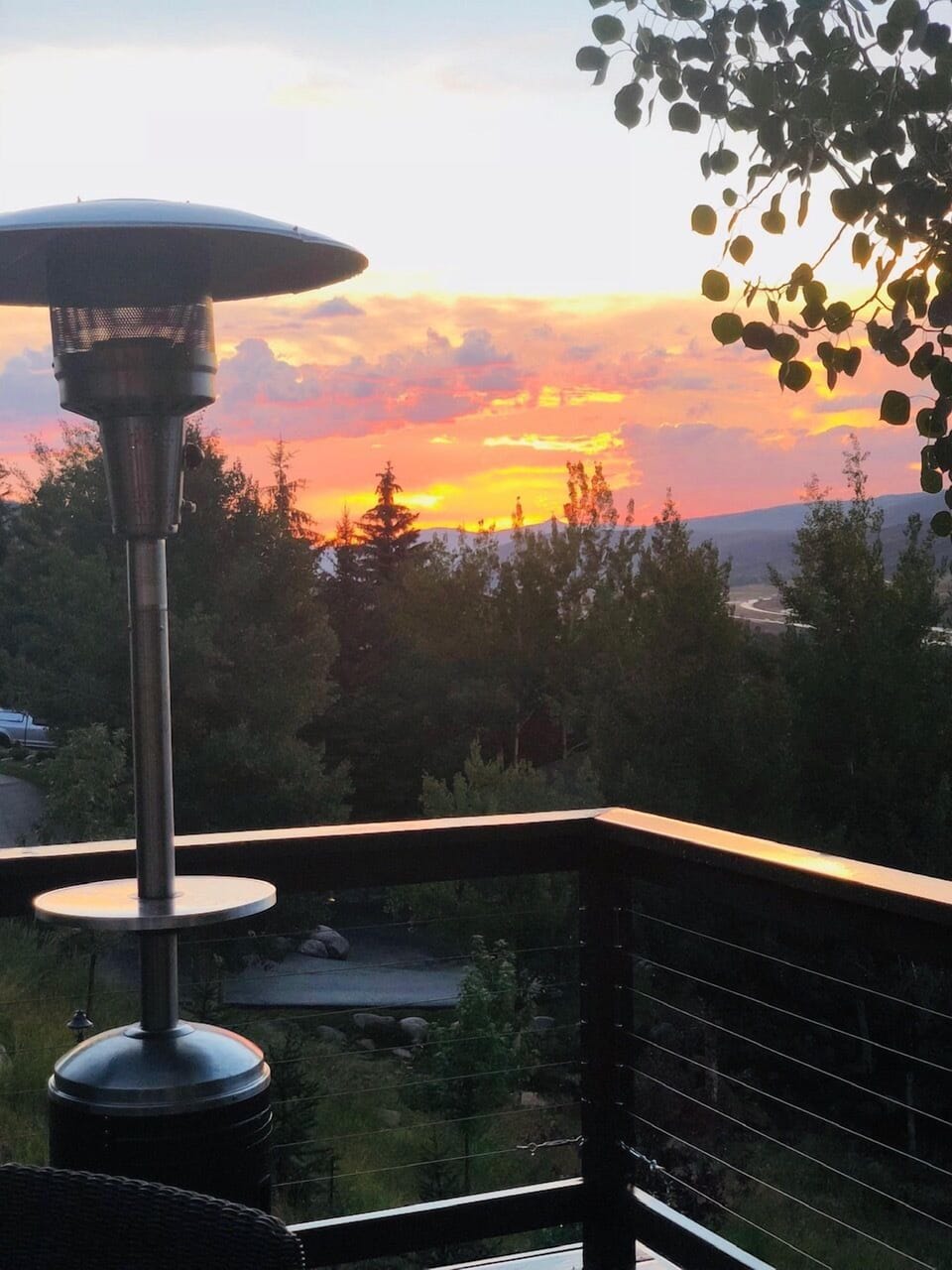 Spectacular sunsets!