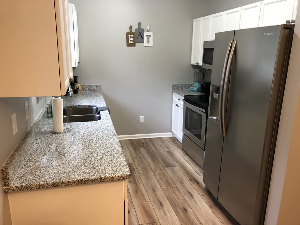 Awesome kitchen ready for a great meal.