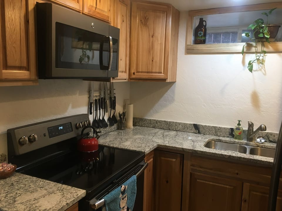 basement kitchen
