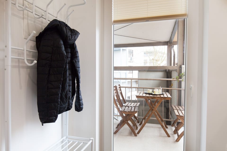 Private balcony