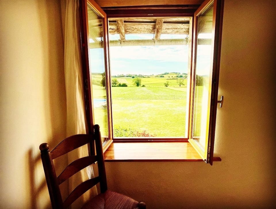 View from master bedroom