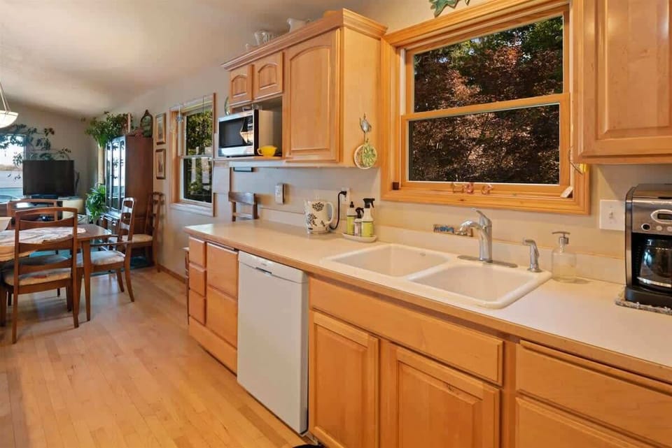 Kitchen sink and dishwasher 