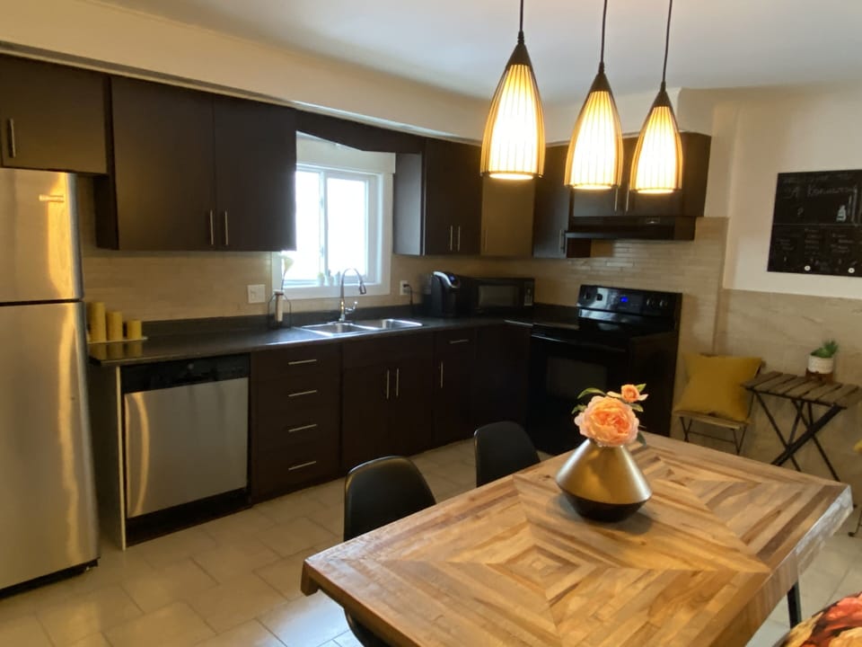 Fully updated kitchen