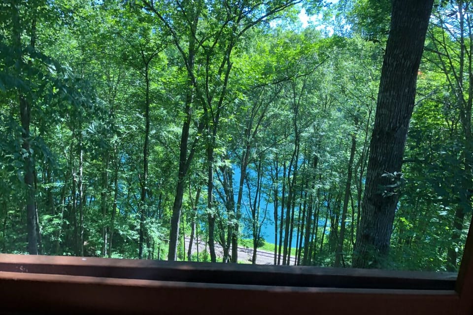 Fontana Lake viewed from deck