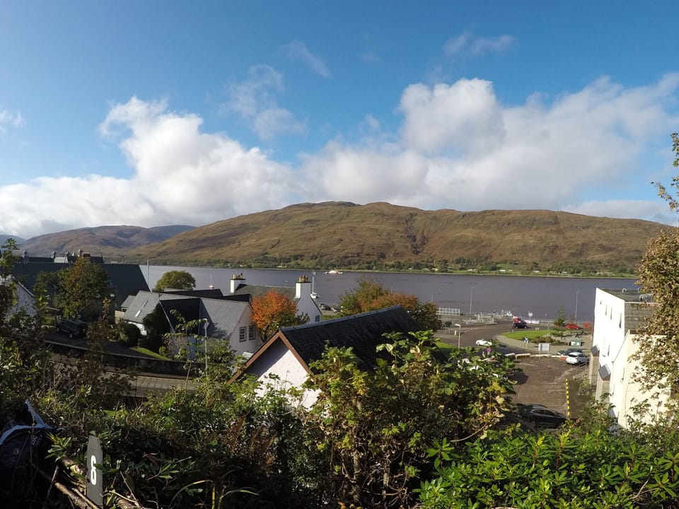 View from rear of apartment