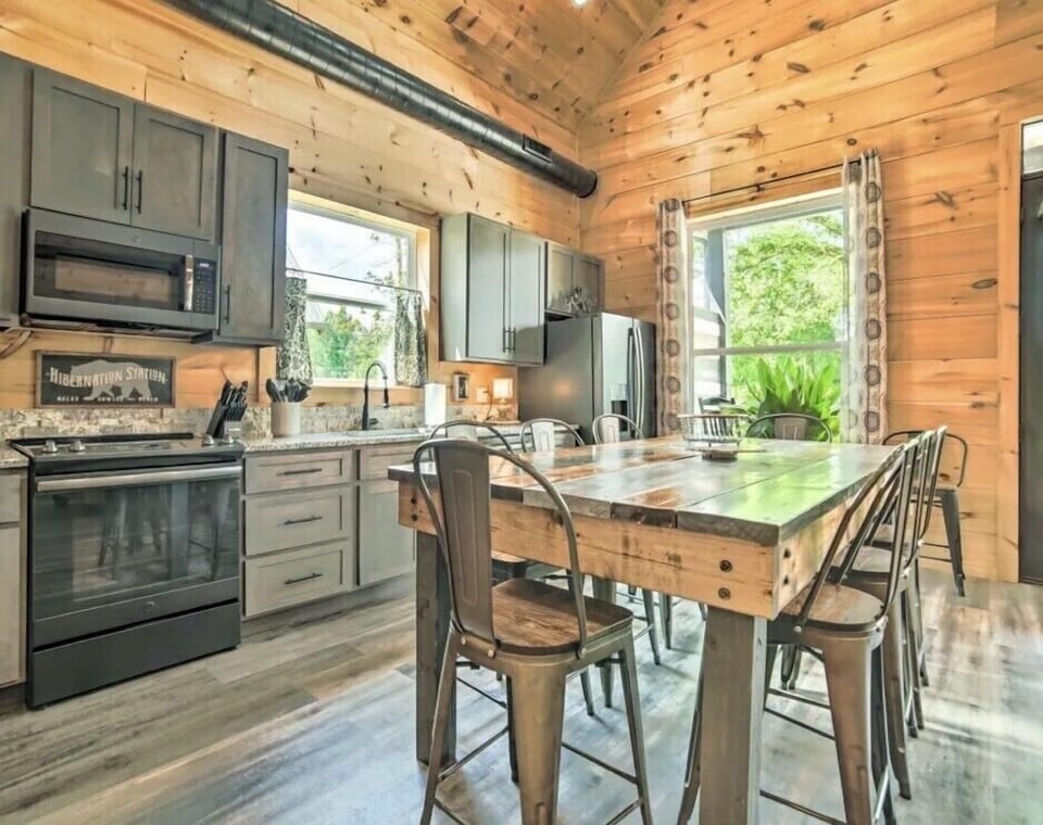 well stocked kitchen 