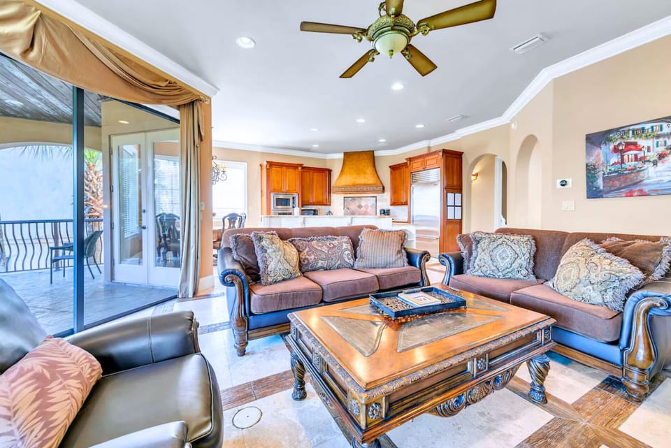 2nd Floor - Open-concept living, dining, and gourmet kitchen, Half bath