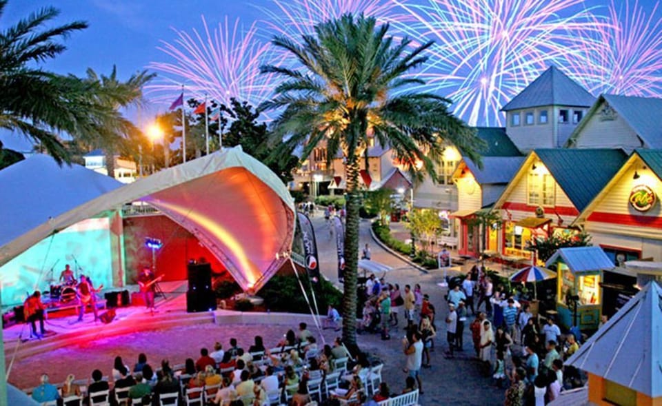 Weekly and Daily concerts, festivals and fireworks create fun and excitement!