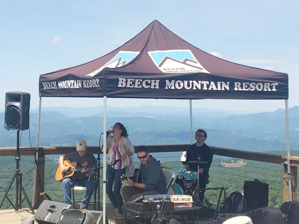 Live entertainment at Beech Mountain