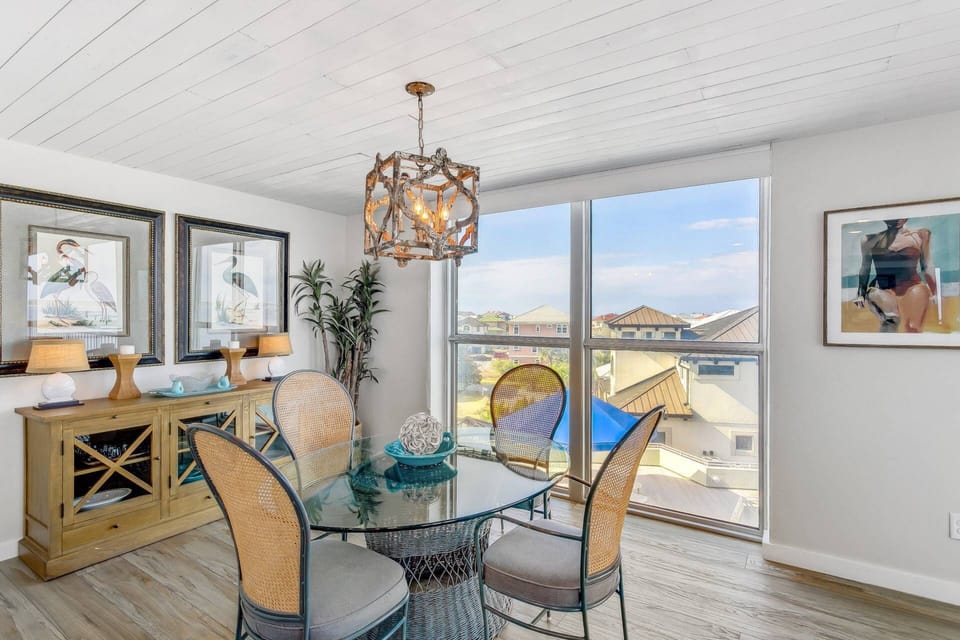 Ample room for dining