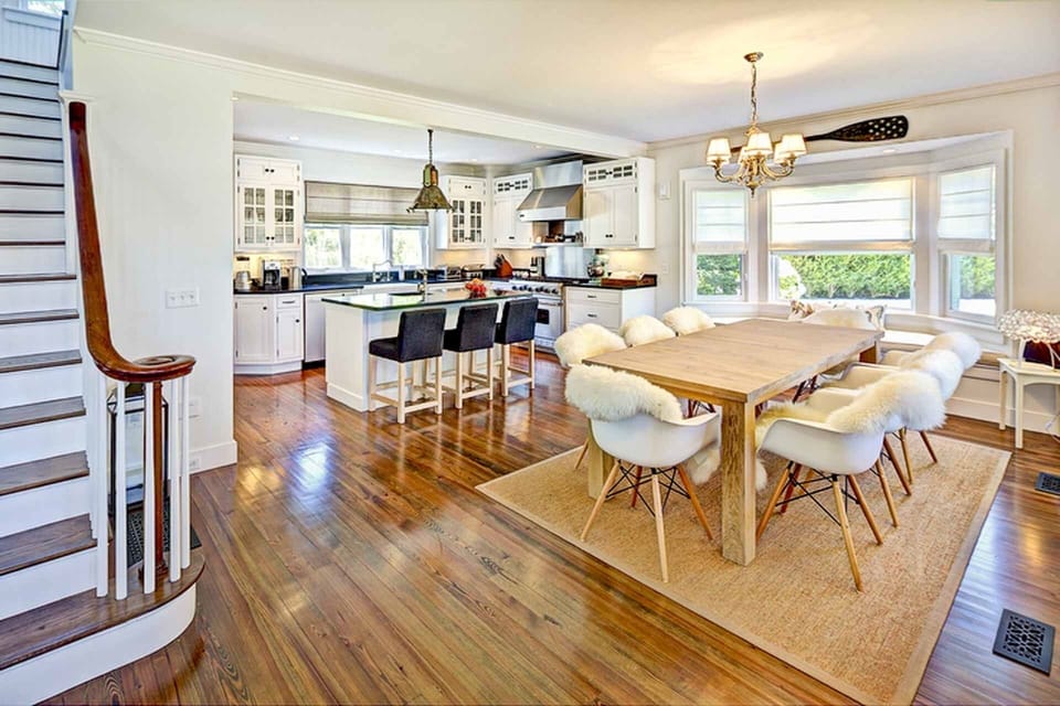 Home Features Open Kitchen & Dining Area For Easy Entertaining