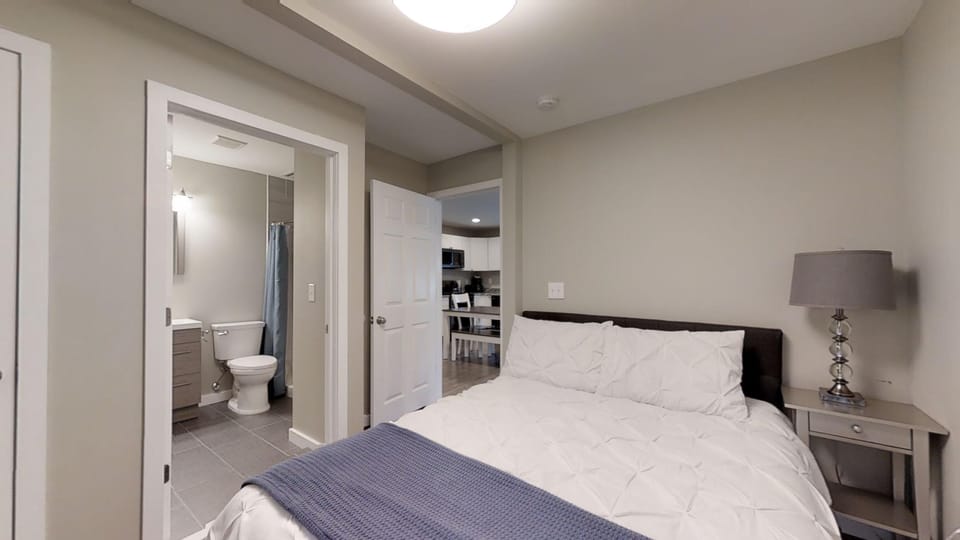 Large bedroom with bathroom attached