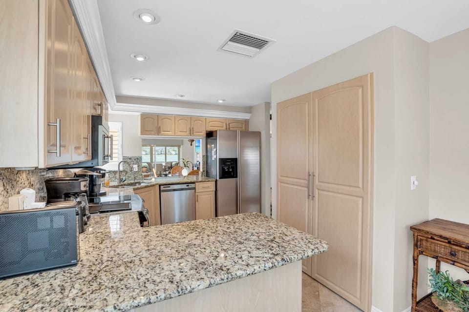 There is a Large Pantry in the Kitchen