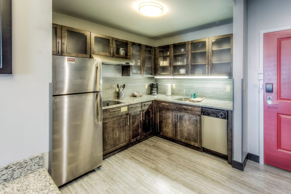 Prepare a delicious meal in your fully-equipped kitchen.