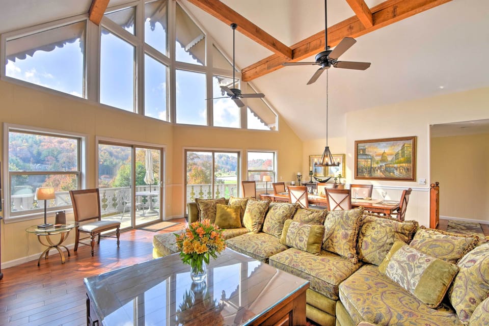 Sky Valley Vacation Rental | 3BR | 3.5BA | Stairs Required to Access