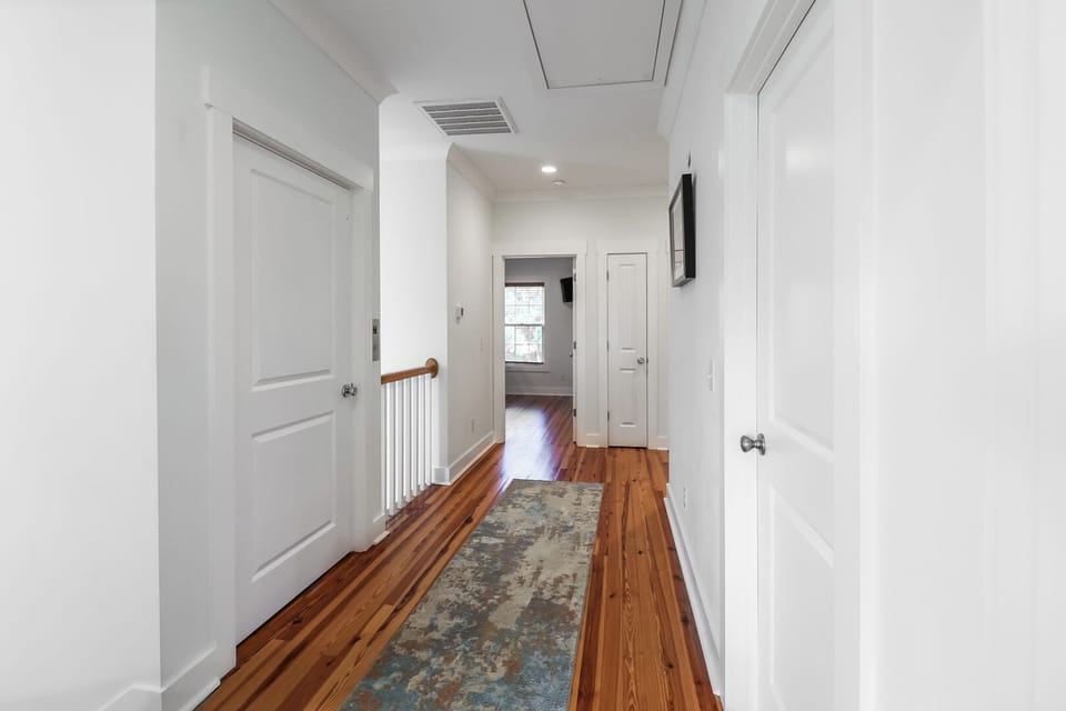 Hallway on the top floor