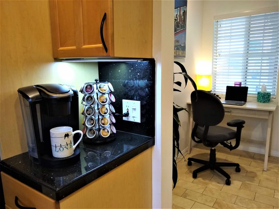 Coffee Area in Kitchen