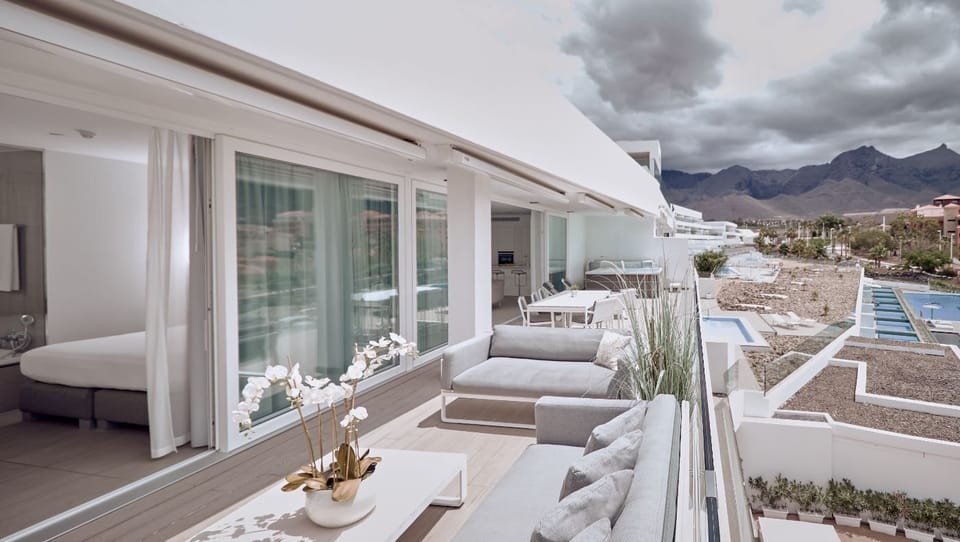 Open the door and step out onto your private balcony!
