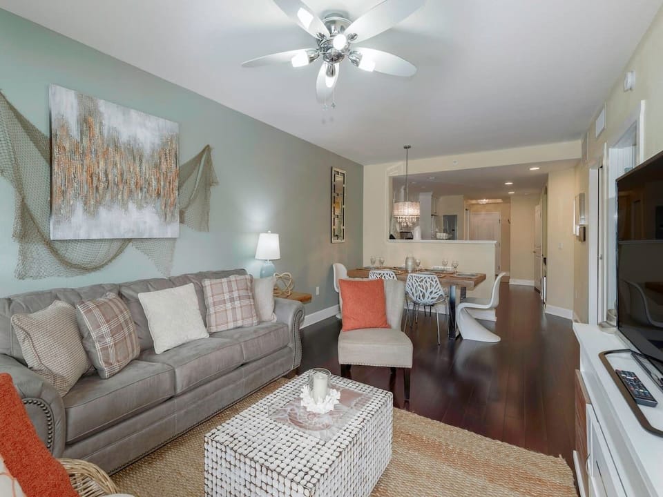 View from the unit's private balcony that overlooks the Intracoastal