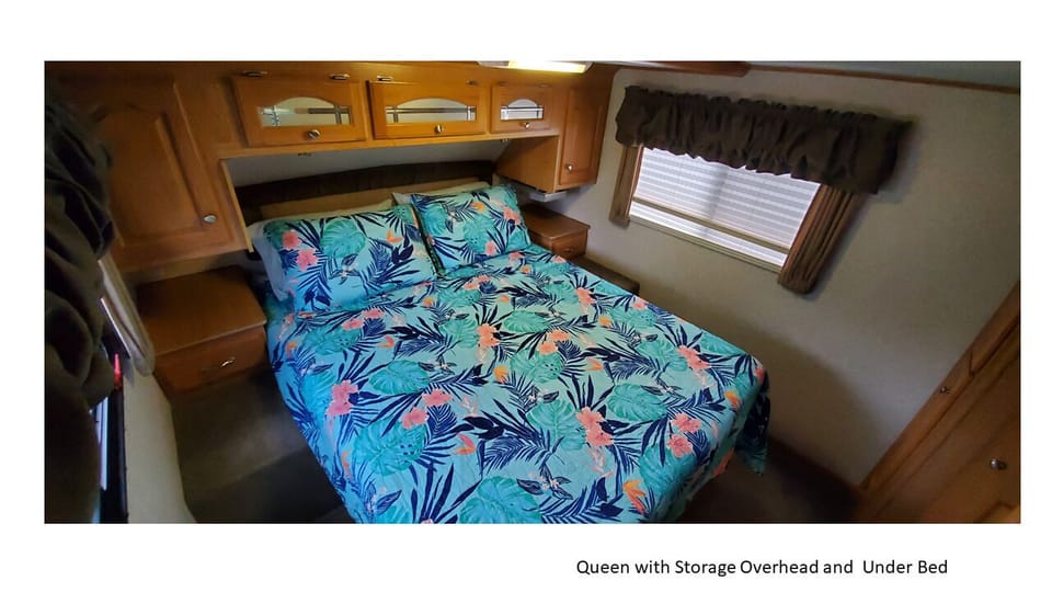 Includes bedding, pillows, towels
