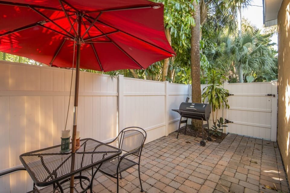 Patio with BBQ
