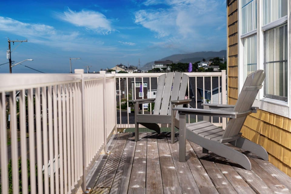 Top floor deck has some incredible views.