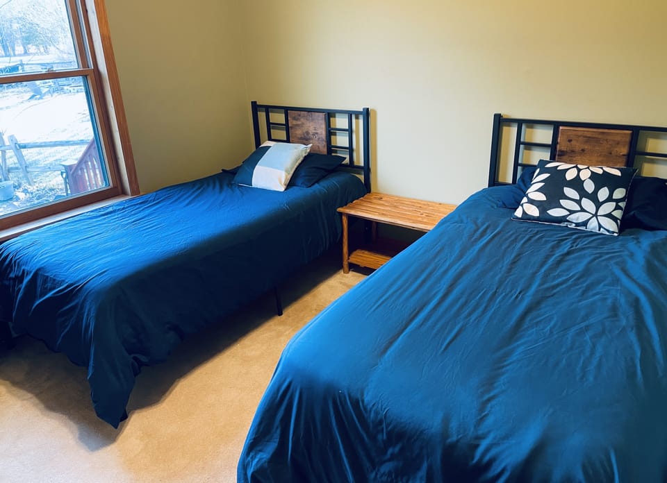 Third bedroom with twin beds