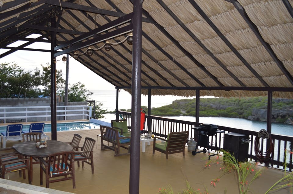 Latest pphoto of Palapa and swimming pool. Outdoor living at its best