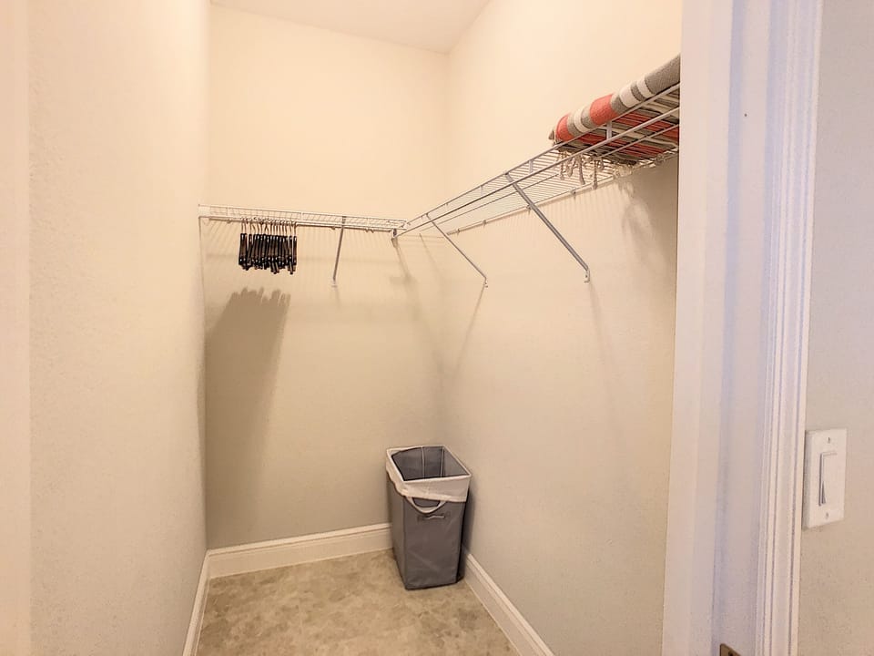 Master closet